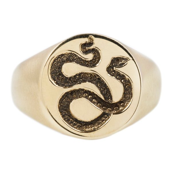 Snake Intaglio Signet Online Sale