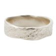 White Gold Snakeskin Band Online